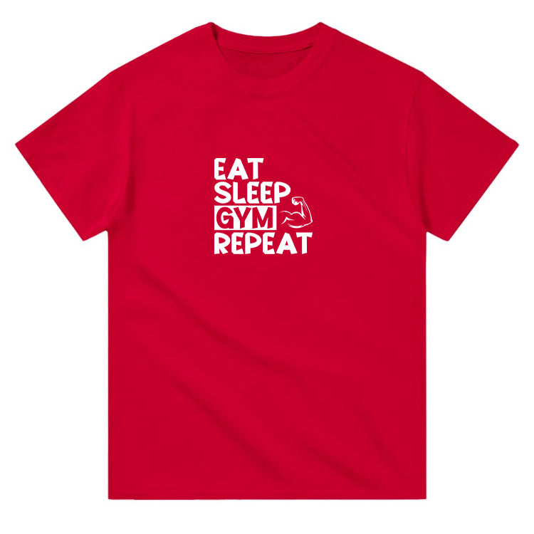 Eat Sleep Gym Repeat- Regular T-shirt