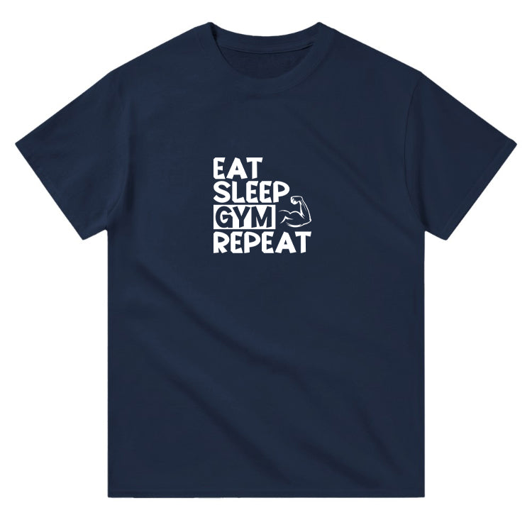 Eat Sleep Gym Repeat- Regular T-shirt