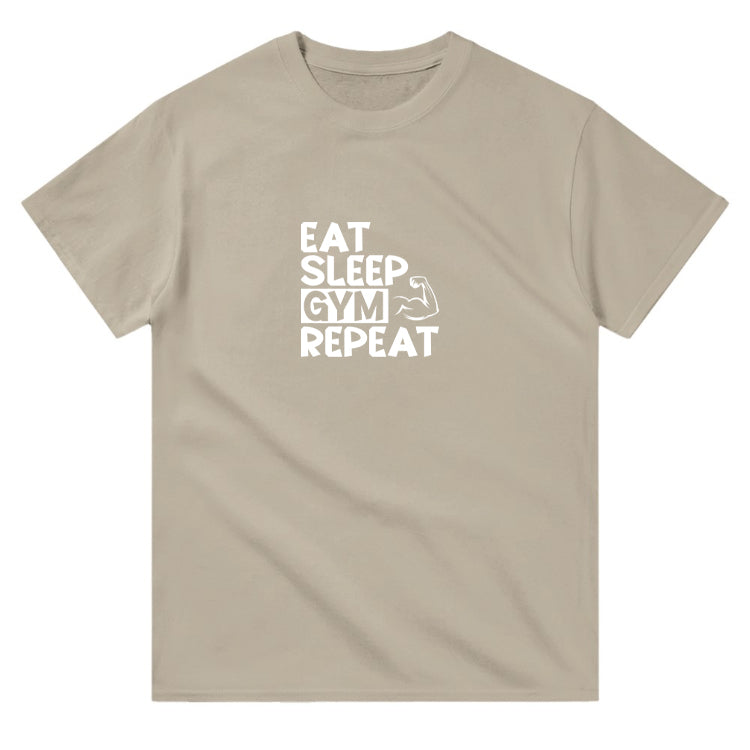 Eat Sleep Gym Repeat- Regular T-shirt