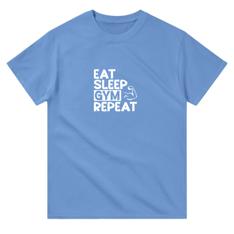 Eat Sleep Gym Repeat- Regular T-shirt