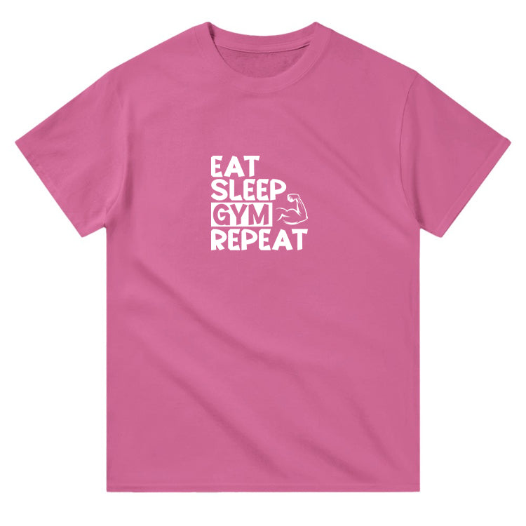 Eat Sleep Gym Repeat- Regular T-shirt