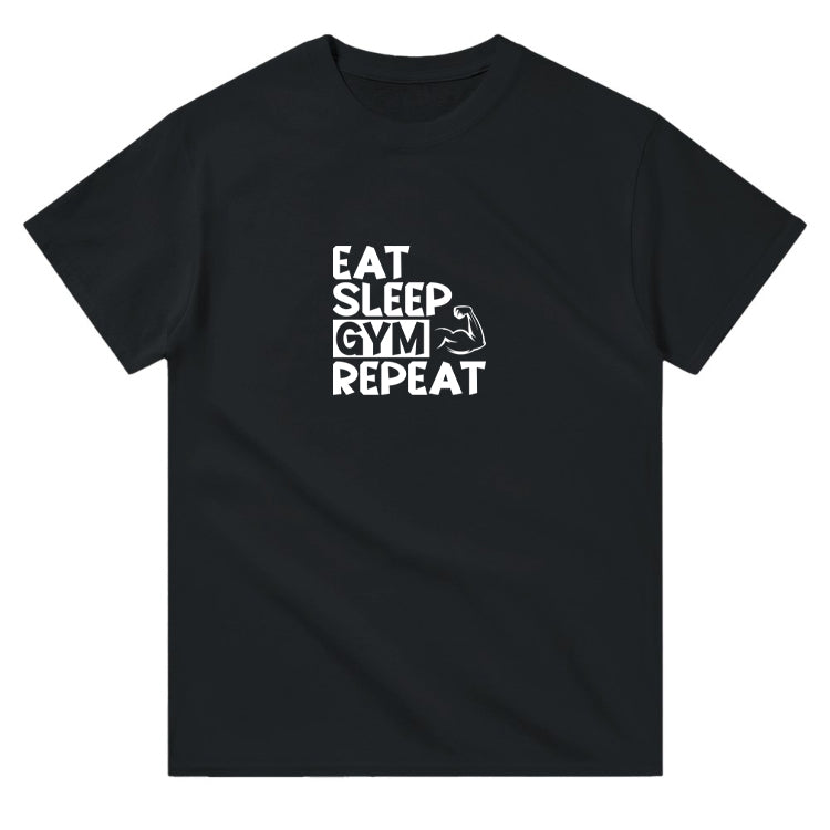 Eat Sleep Gym Repeat- Regular T-shirt