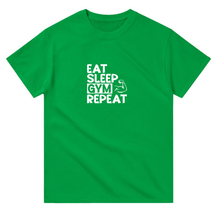 Eat Sleep Gym Repeat- Regular T-shirt