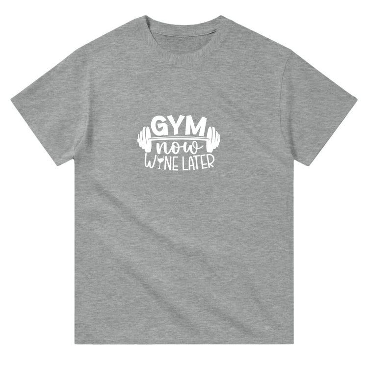 Gym Now Wine Later- Oversize T-shirt
