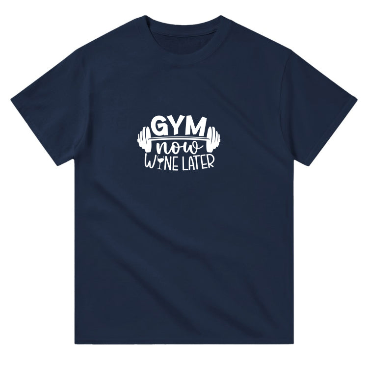 Gym Now Wine Later- Oversize T-shirt