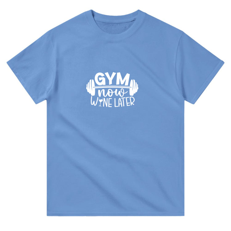 Gym Now Wine Later- Oversize T-shirt