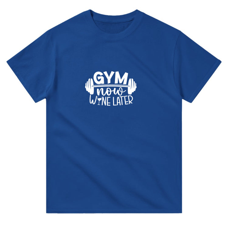 Gym Now Wine Later- Oversize T-shirt