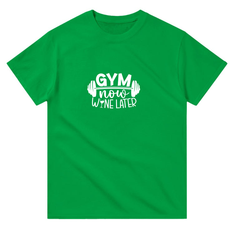 Gym Now Wine Later- Oversize T-shirt
