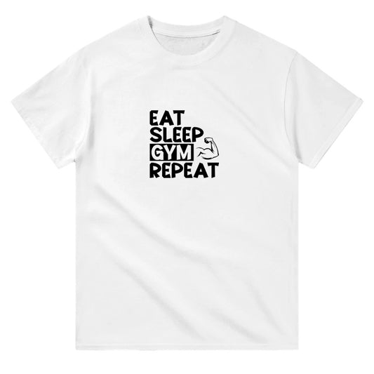Eat Sleep Gym Repeat- Oversize T-shirt