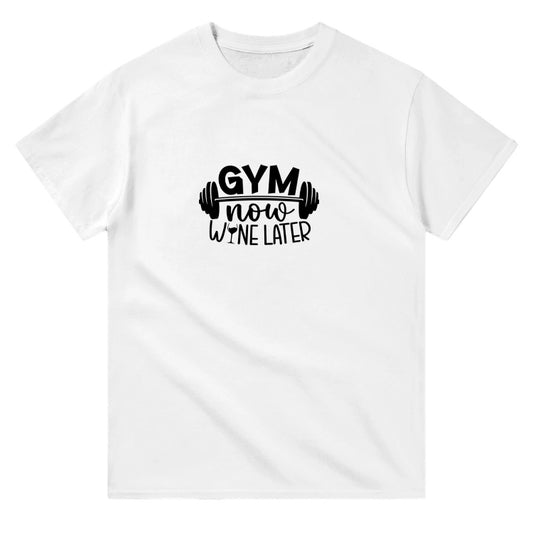 Gym Now Wine Later- Oversize T-shirt