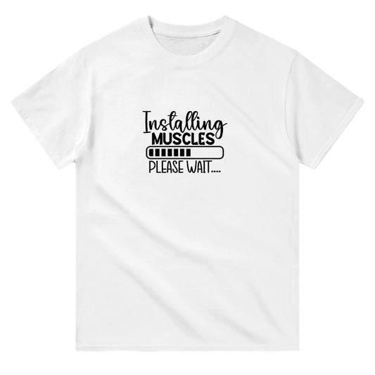 Installing Muscle Oversize T-shirt