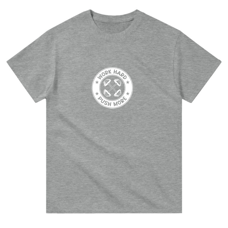 Work Hard Push More Oversize T-shirt