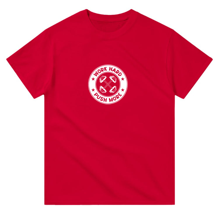 Work Hard Push More Oversize T-shirt