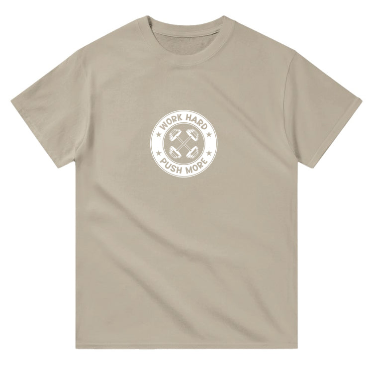 Work Hard Push More Oversize T-shirt