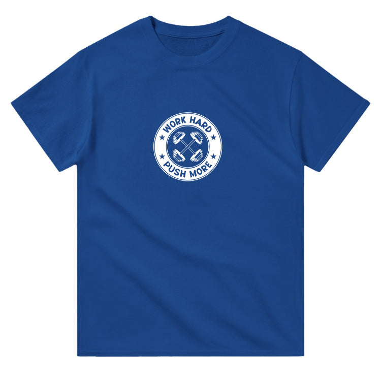 Work Hard Push More Oversize T-shirt