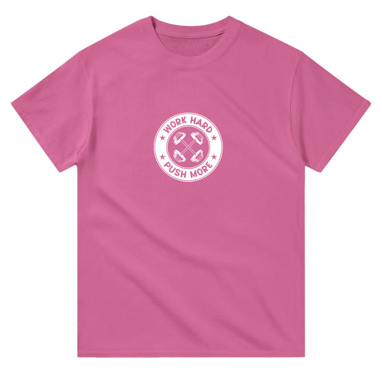 Work Hard Push More Oversize T-shirt