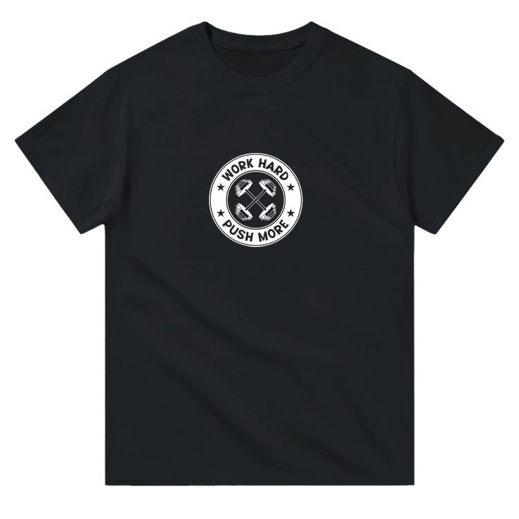 Work Hard Push More Oversize T-shirt