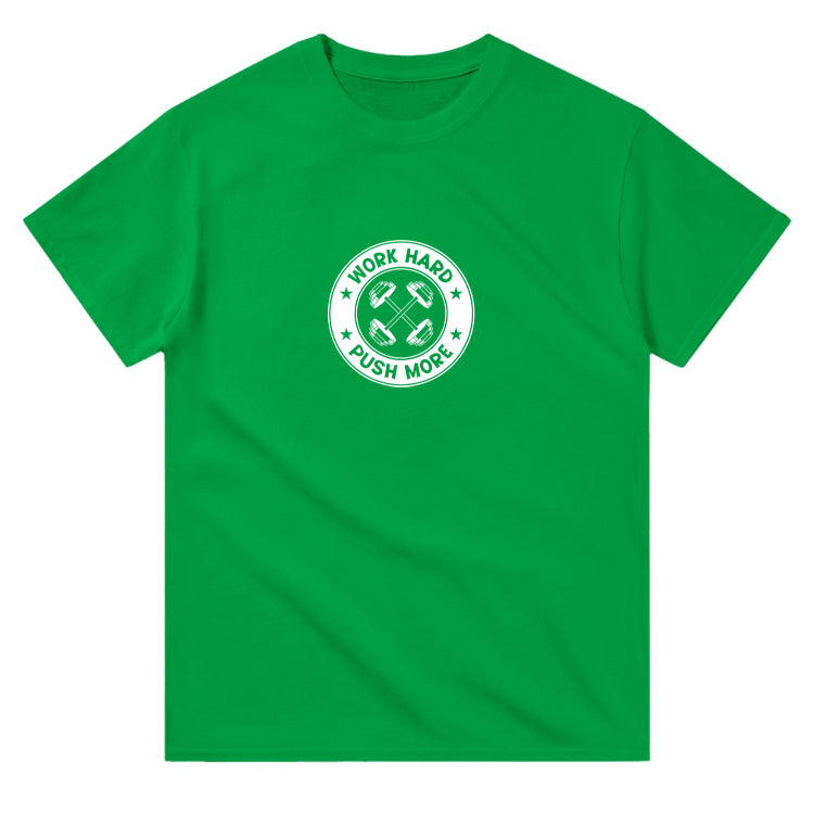 Work Hard Push More Oversize T-shirt