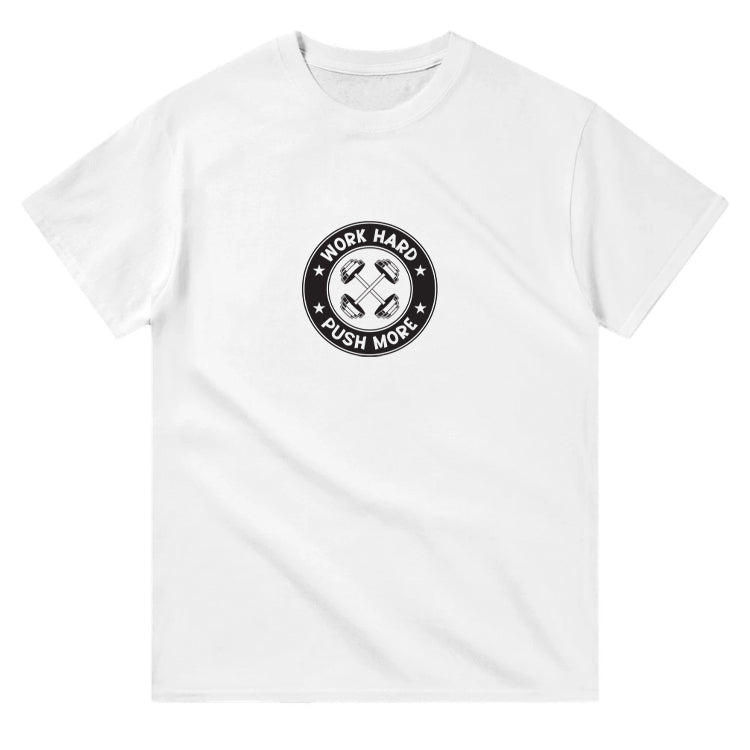Work Hard Push More Oversize T-shirt